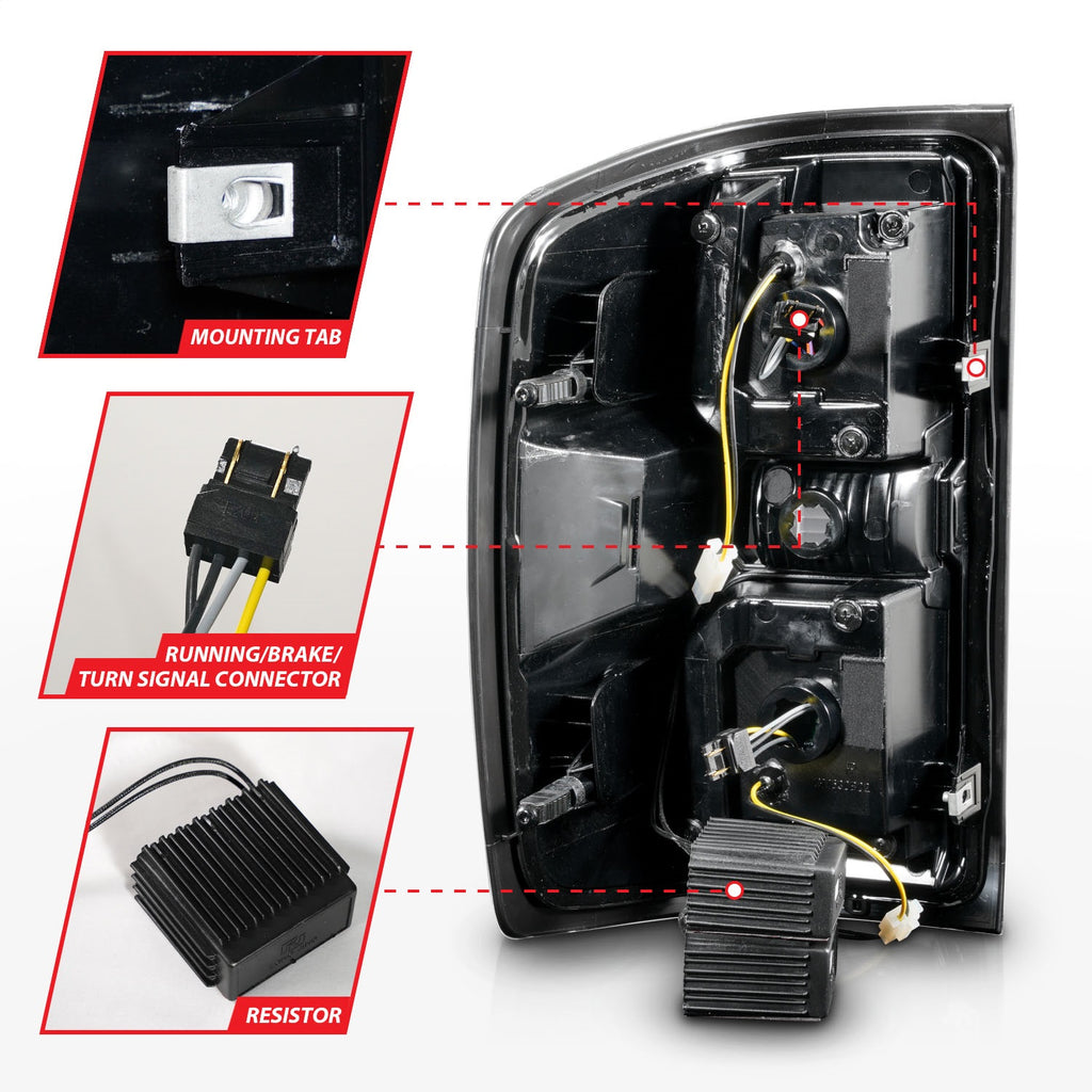 Anzo USA 311450 Tail Light Assembly