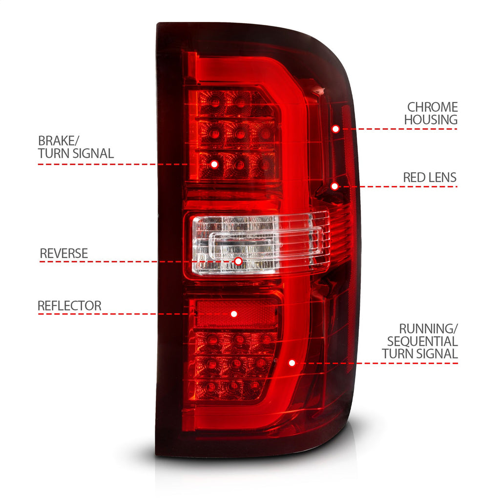 Anzo USA 311466 Tail Light Assembly