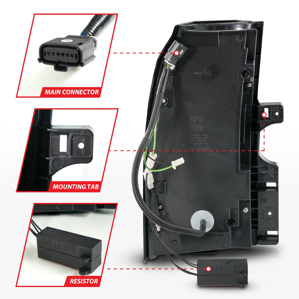 Anzo USA 311467 Tail Light Assembly