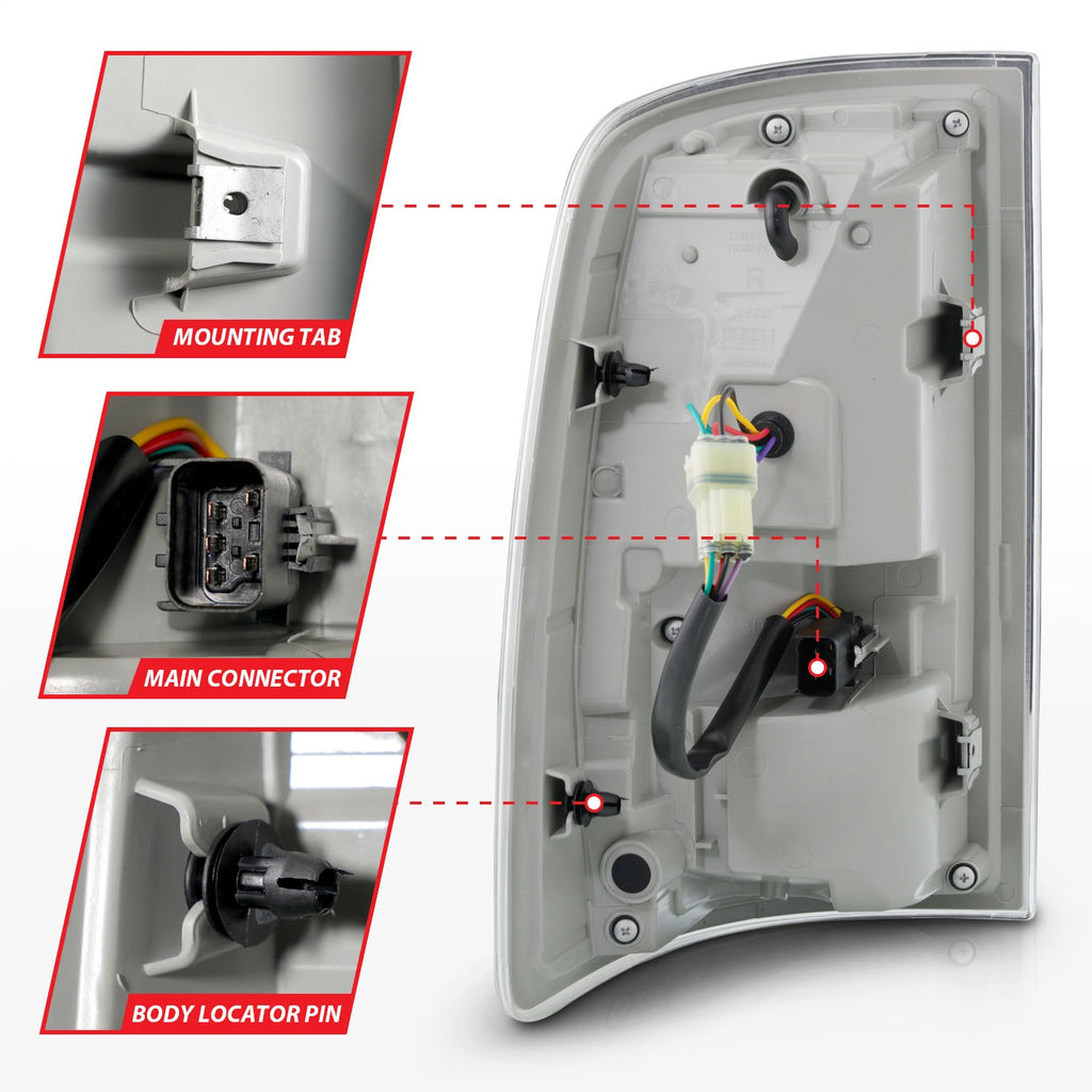 Anzo USA 311472 Tail Light Assembly