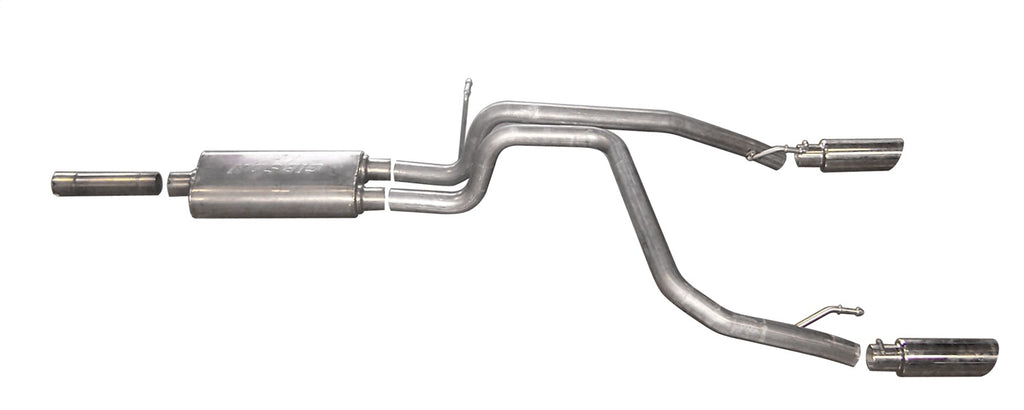 Gibson Performance 316005 Cat-Back Dual Split Exhaust System Fits 07-09 Nitro