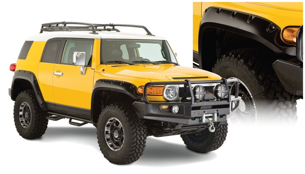 Bushwacker 31922-02 Pocket Style Fender Flares Fits 07-14 FJ Cruiser