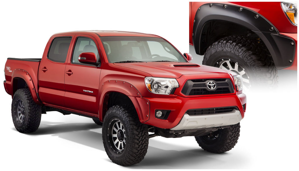 Bushwacker 31927-02 Pocket Style Fender Flares Fits 12-15 Tacoma