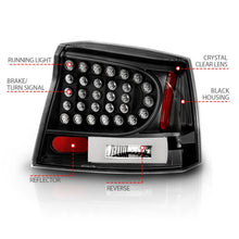 Load image into Gallery viewer, Anzo USA 321014 Tail Light Assembly Fits 06-08 Charger