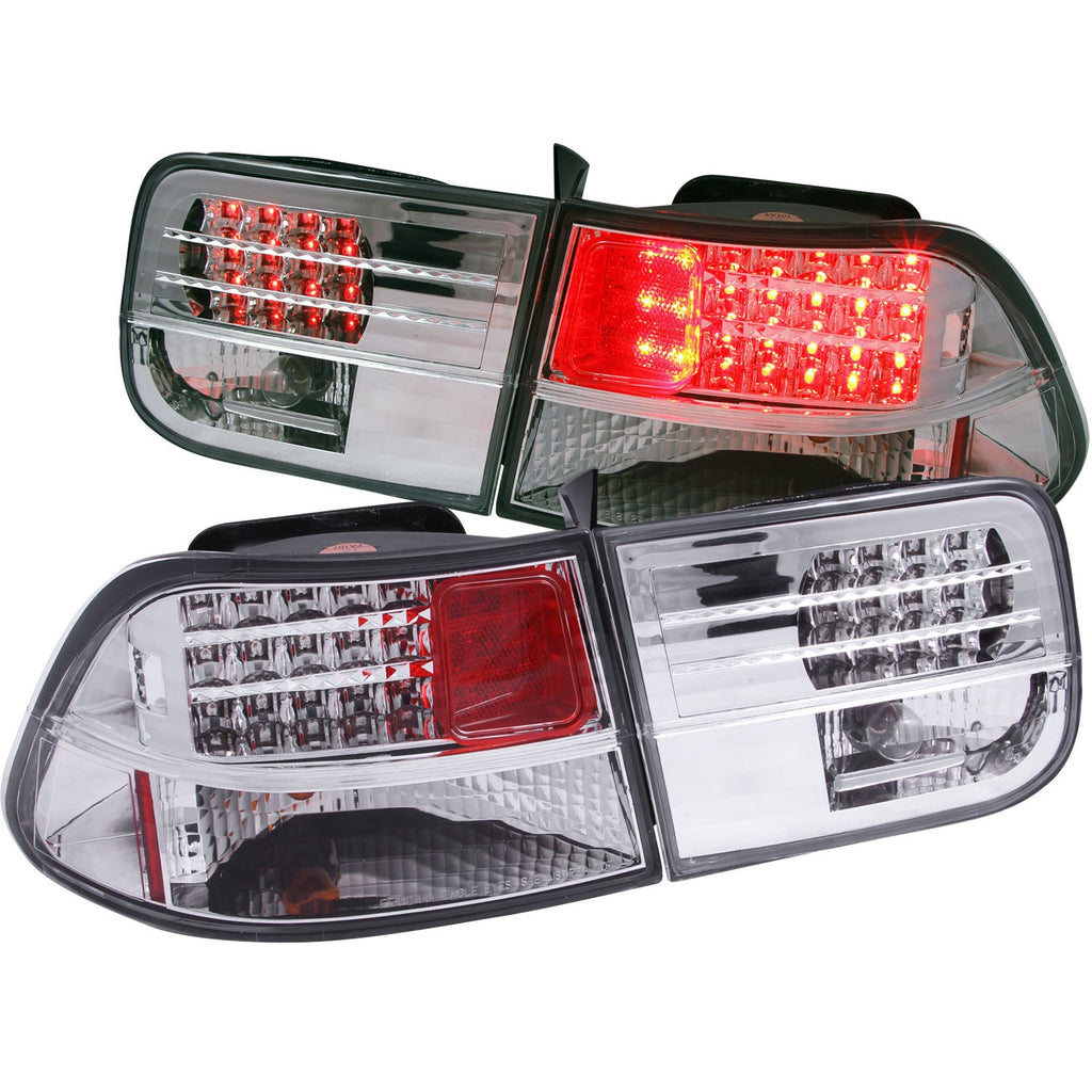 Anzo USA 321141 Tail Light Assembly Fits 96-00 Civic