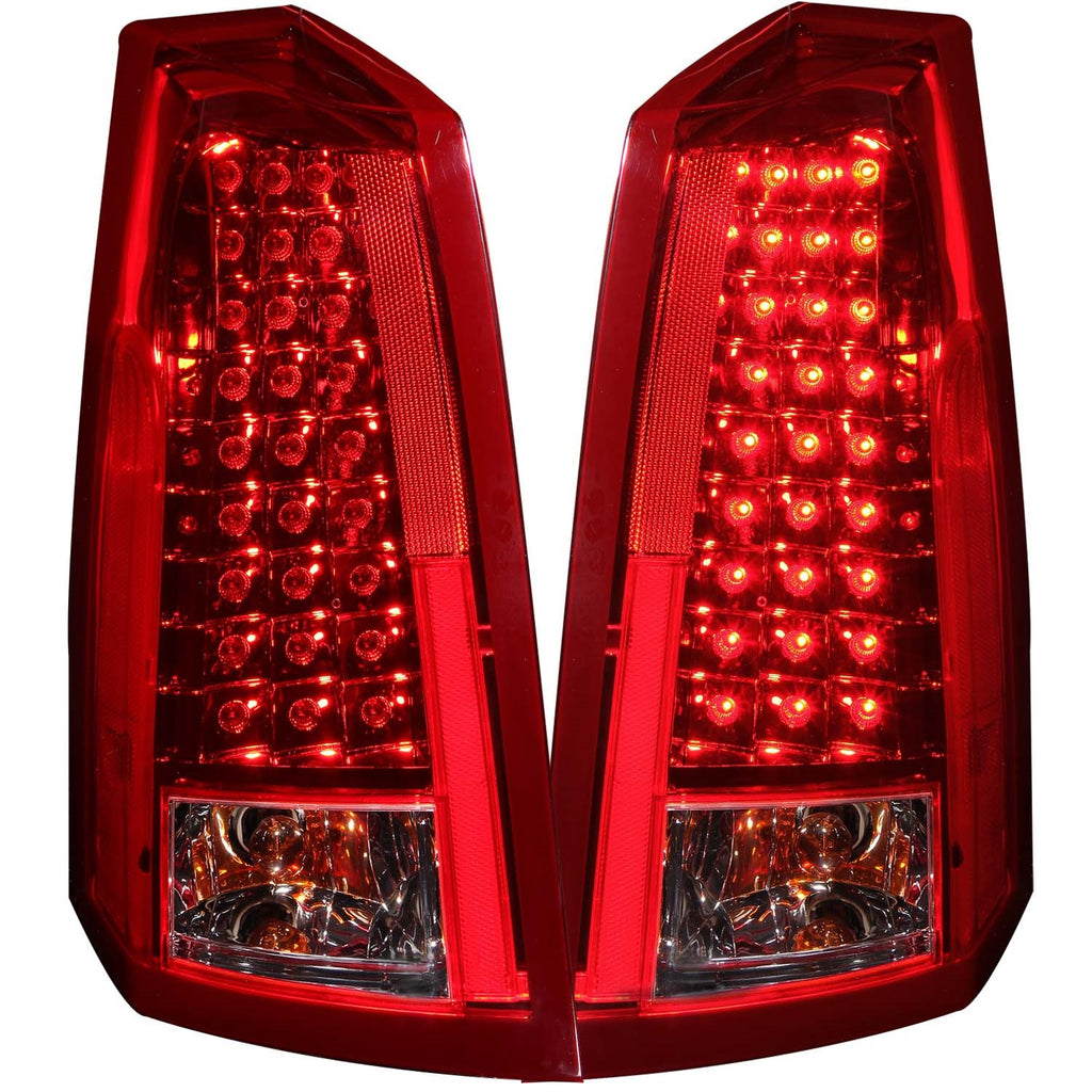 Anzo USA 321204 Tail Light Assembly Fits 03-07 CTS