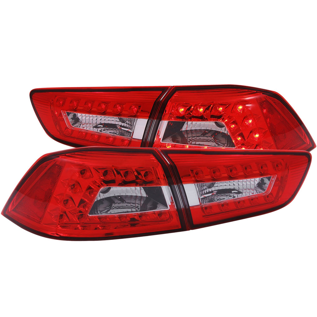 Anzo USA 321278 Tail Light Assembly Fits 08-15 Lancer