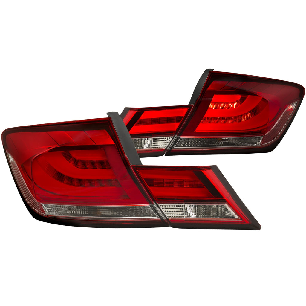 Anzo USA 321326 Tail Light Assembly Fits 13-15 Civic