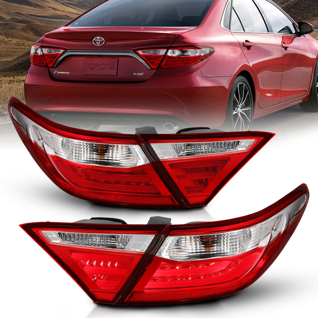 Anzo USA 321335 Tail Light Assembly Fits 15-17 Camry
