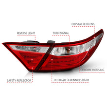 Load image into Gallery viewer, Anzo USA 321335 Tail Light Assembly Fits 15-17 Camry