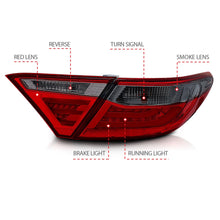 Load image into Gallery viewer, Anzo USA 321336 Tail Light Assembly Fits 15-17 Camry