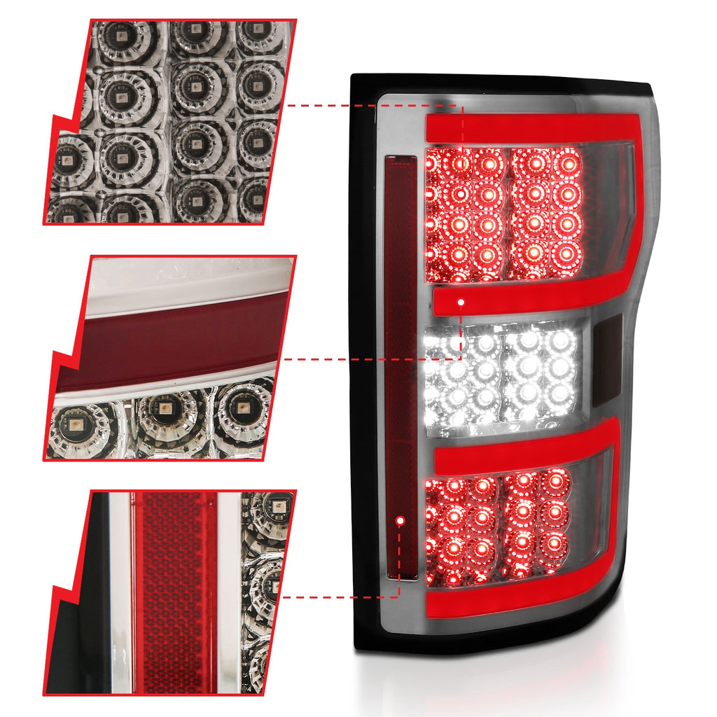 Anzo USA 321339 Tail Light Assembly Fits 18-20 F-150