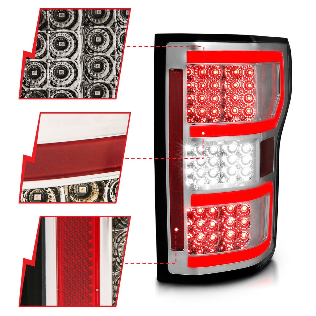 Anzo USA 321340 Tail Light Assembly Fits 18-20 F-150