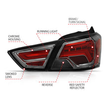 Load image into Gallery viewer, Anzo USA 321345 Tail Light Assembly Fits 14-18 Impala