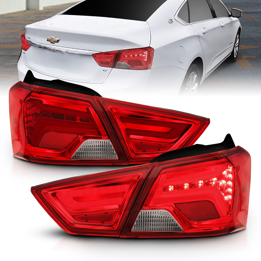 Anzo USA 321346 Tail Light Assembly Fits 14-18 Impala