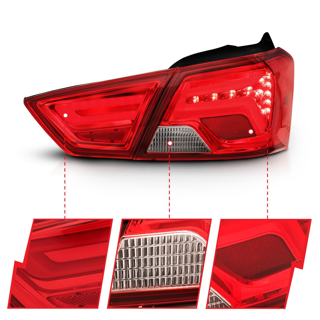 Anzo USA 321346 Tail Light Assembly Fits 14-18 Impala