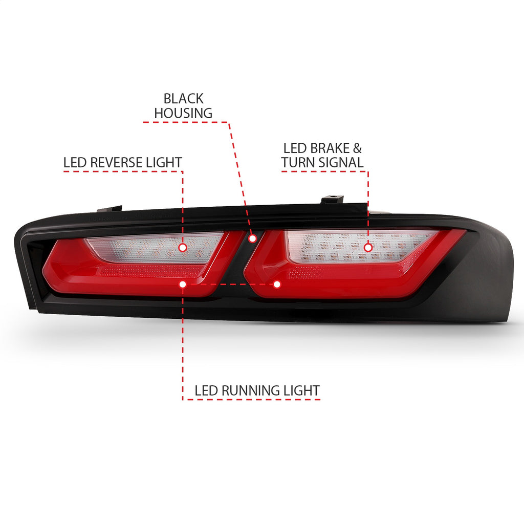 Anzo USA 321349 Tail Light Assembly Fits 16-18 Camaro