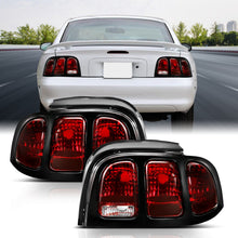 Load image into Gallery viewer, Anzo USA 321350 Tail Light Assembly Fits 96-98 Mustang