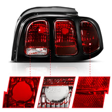 Load image into Gallery viewer, Anzo USA 321350 Tail Light Assembly Fits 96-98 Mustang