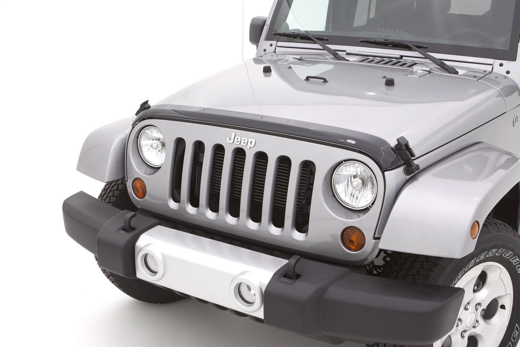 Auto Ventshade 322060 Aeroskin Smoke Hood Protector Fits 07-18 Wrangler (JK)