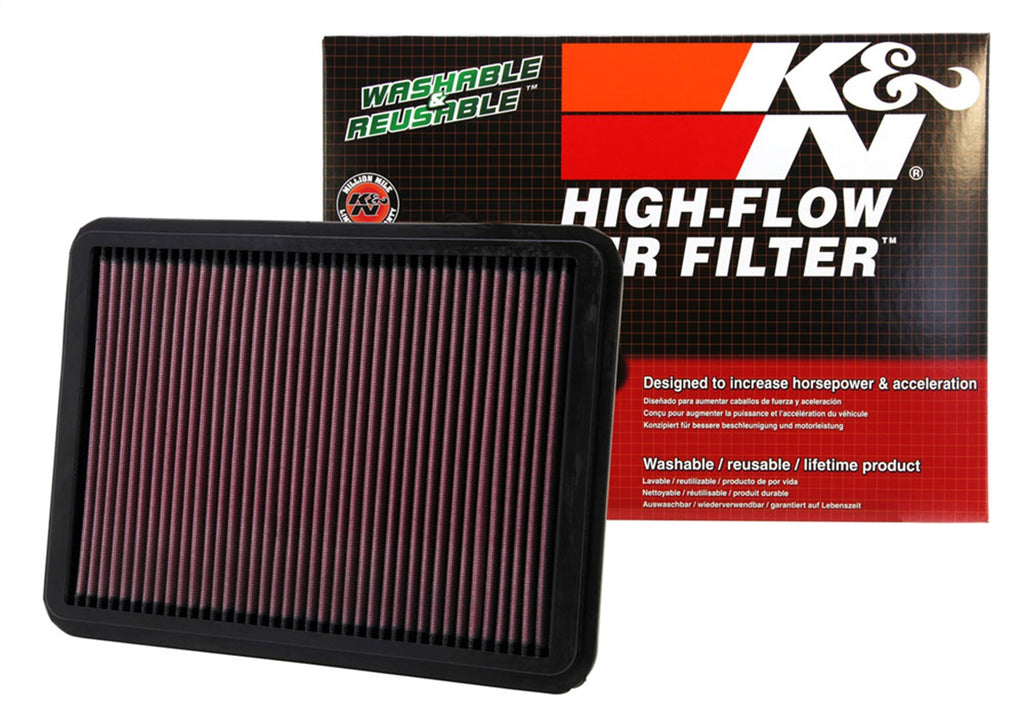 K&N Filters 33-2144 Air Filter Fits 00-10 4Runner GX470 Sequoia Tundra