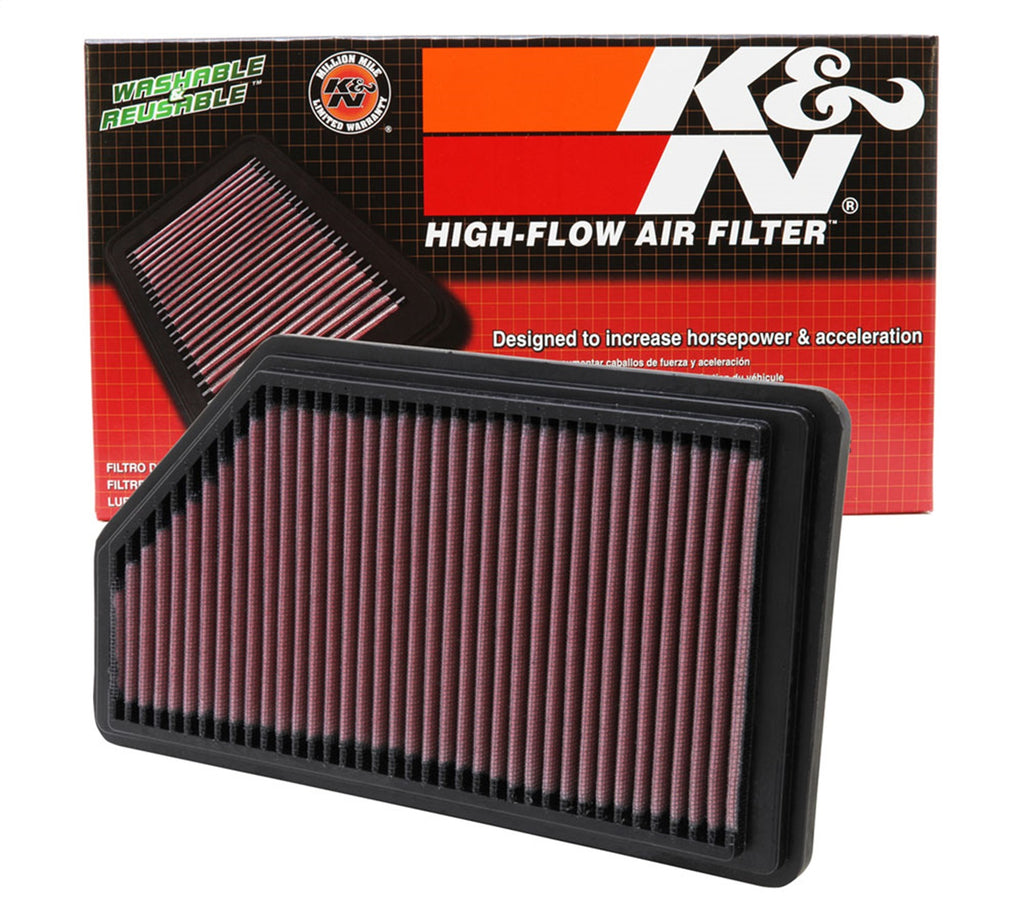 K&N Filters 33-2200 Air Filter Fits 01-08 MDX Pilot
