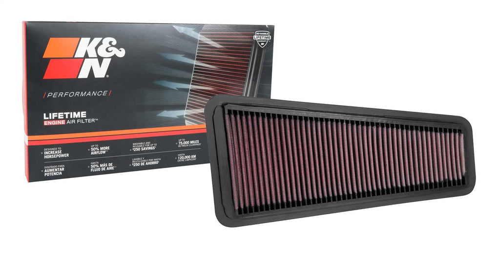 K&N Filters 33-2281 Air Filter Fits 03-15 4Runner FJ Cruiser Tacoma Tundra