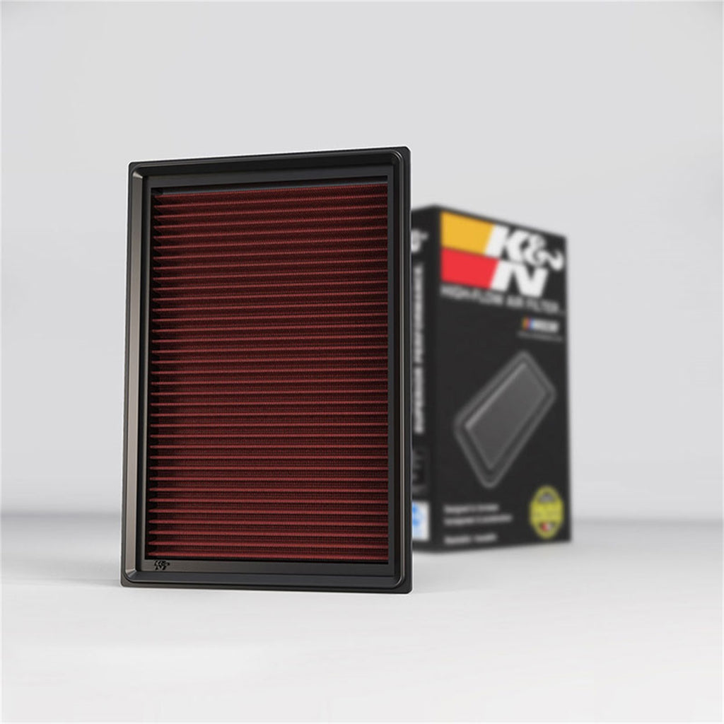 K&N Filters 33-2293 Air Filter Fits 04-17 3 3 Sport 5 Malibu