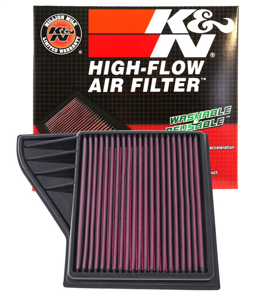 K&N Filters 33-2431 Air Filter Fits 10-14 Mustang