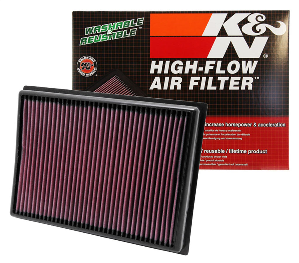 K&N Filters 33-2438 Air Filter Fits 10-24 4Runner FJ Cruiser GX460