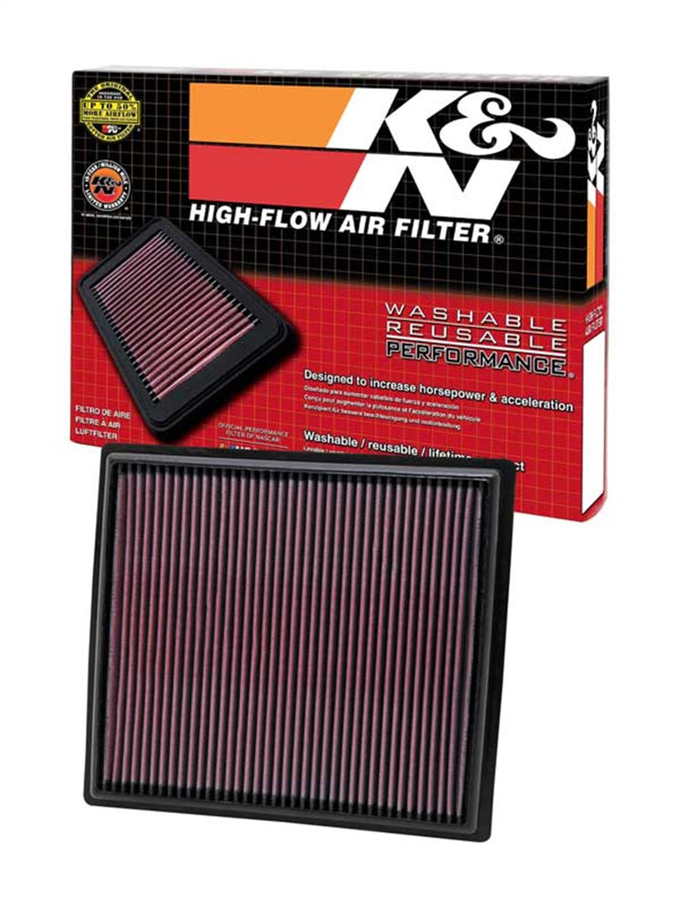 K&N Filters 33-2442 Air Filter Fits 10-16 Impala LaCrosse Malibu Regal