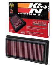 Load image into Gallery viewer, K&amp;N Filters 33-2479 Air Filter Fits 12-19 Micra Note Versa Versa Note