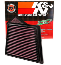 Load image into Gallery viewer, K&amp;N Filters 33-2955 Air Filter Fits 11-19 Fiesta Fiesta Ikon Figo