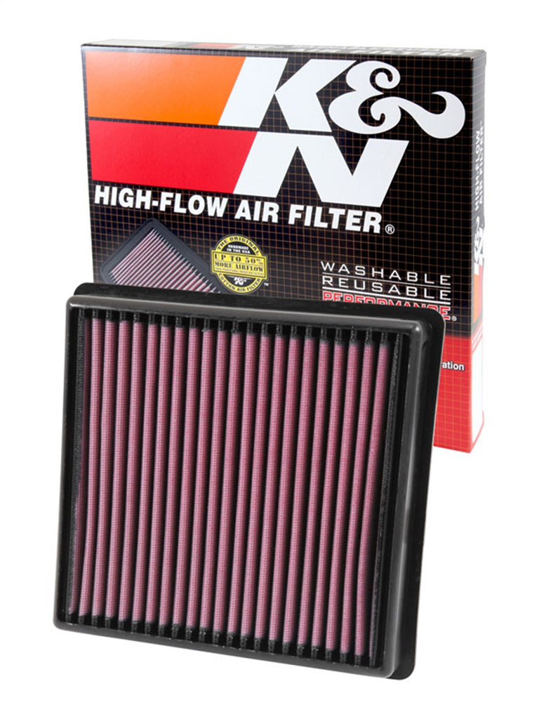 K&N Filters 33-3029 Air Filter Fits 14-20 Grand Cherokee (WK2)