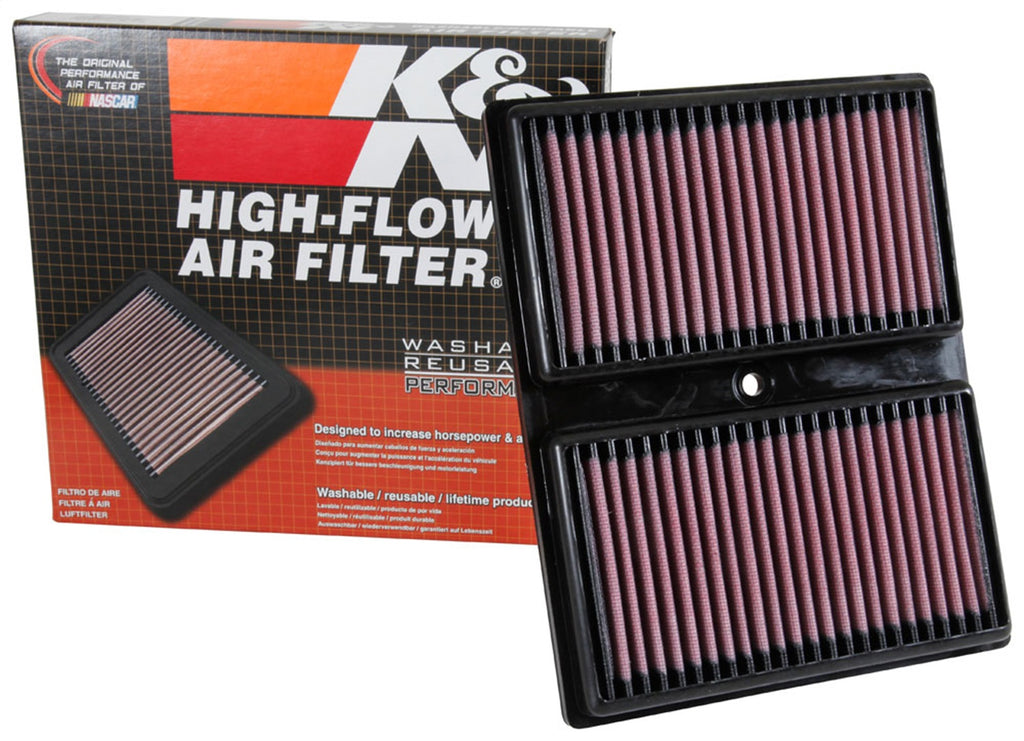 K&N Filters 33-3037 Air Filter Fits A1 Discovery Sport Ibiza Polo Toledo Up!
