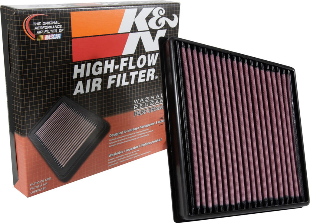 K&N Filters 33-3074 Air Filter Fits 15-24 F-Pace Range Rover Velar XE XF