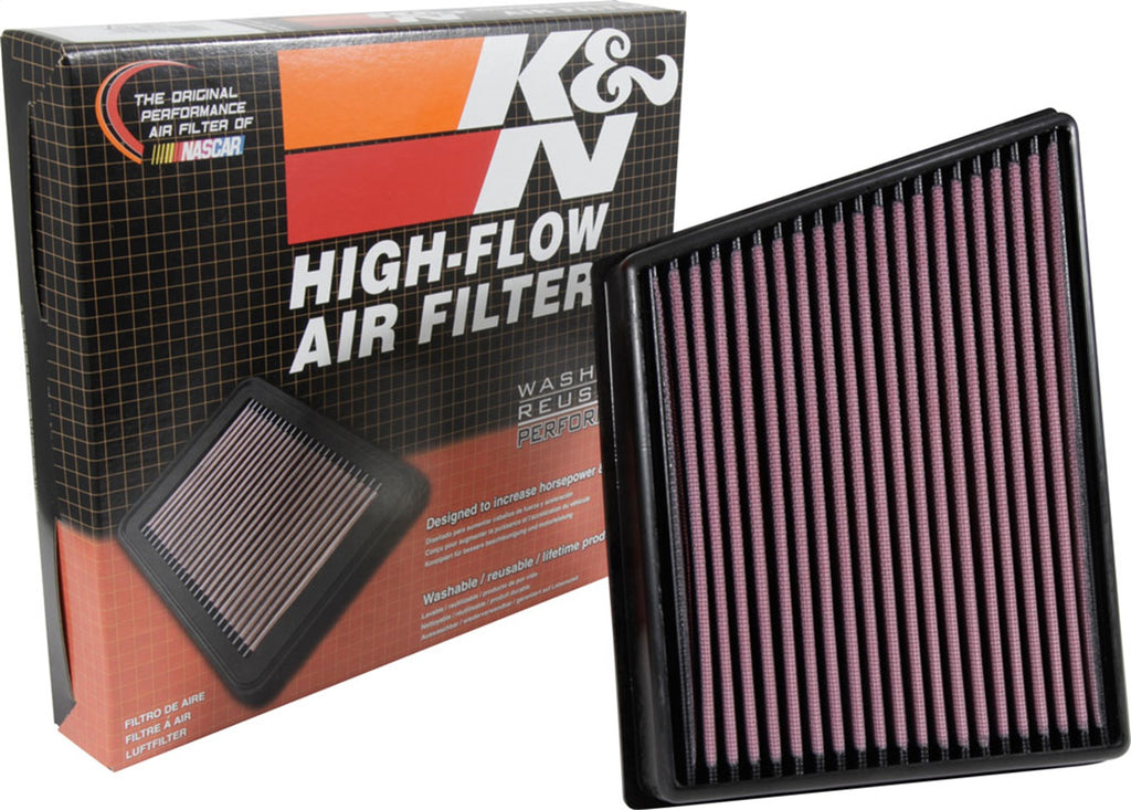 K&N Filters 33-3075 Air Filter Fits 15-24 F-Pace Range Rover Velar XE XF