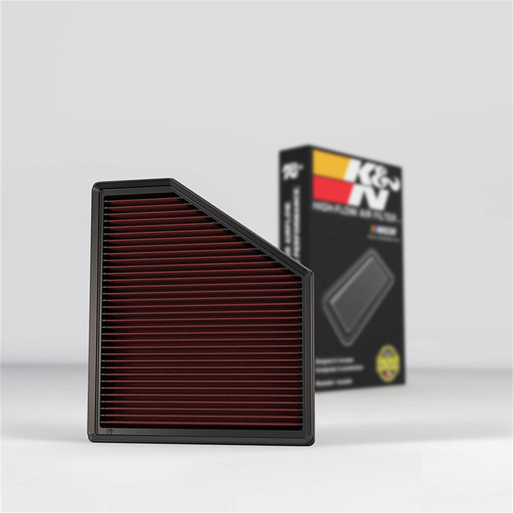 K&N Filters 33-5047 Air Filter Fits 16-24 Camaro