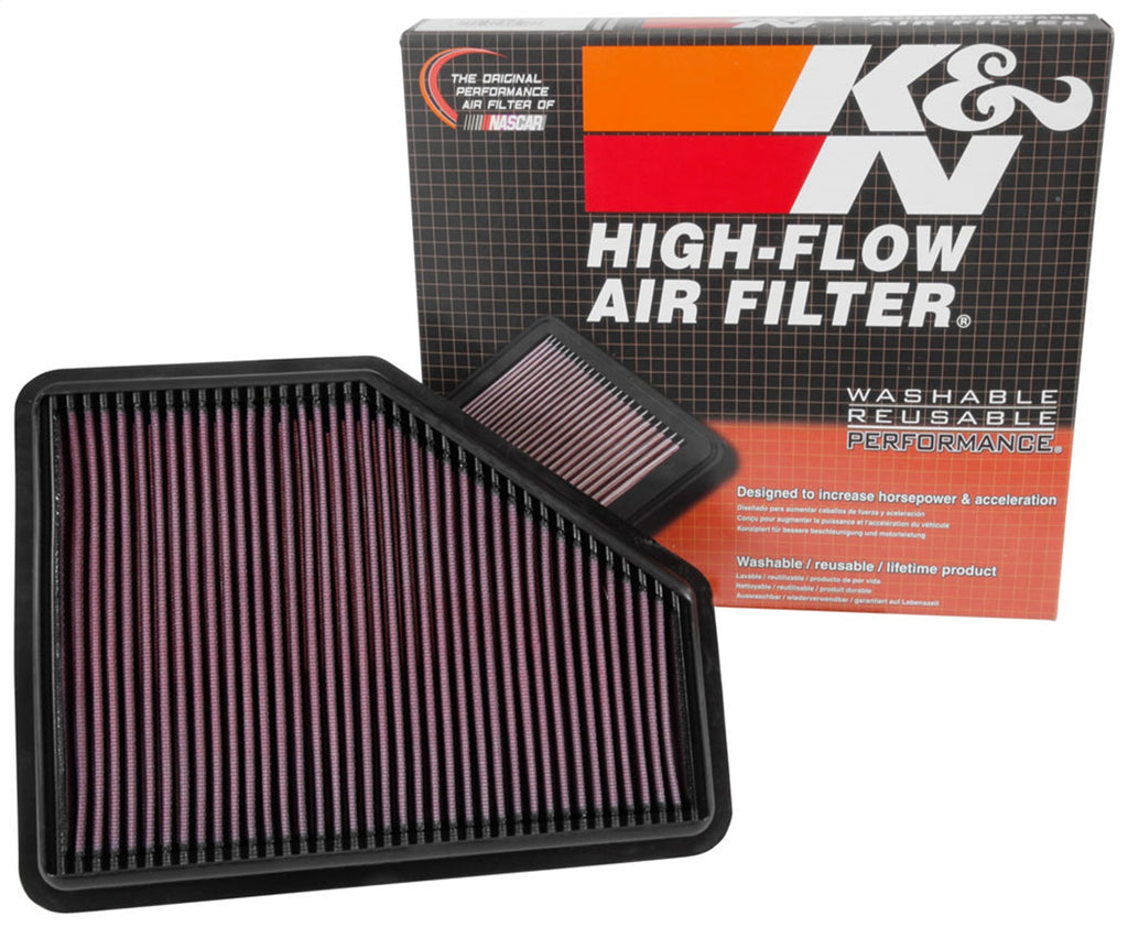 K&N Filters 33-5051 Air Filter Fits 16-19 Volt