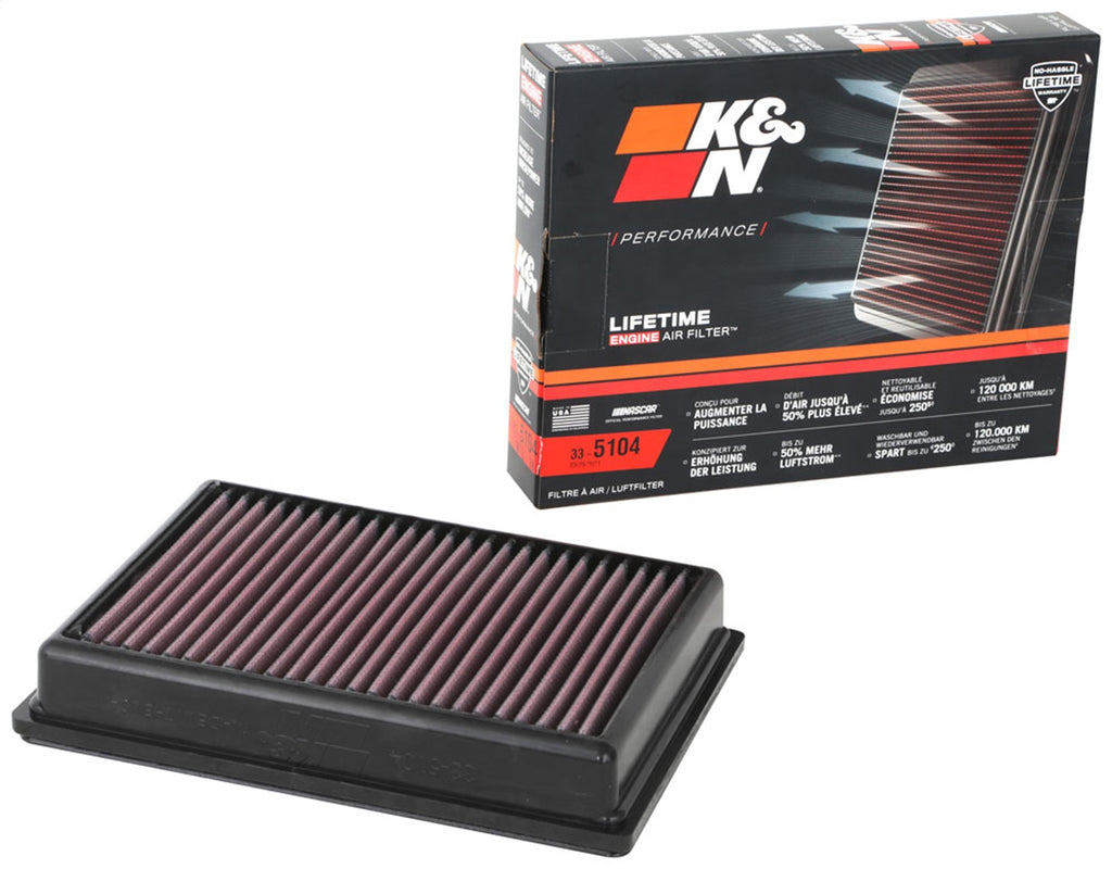 K&N Filters 33-5104 Air Filter Fits 19-23 Transit Transit Connect