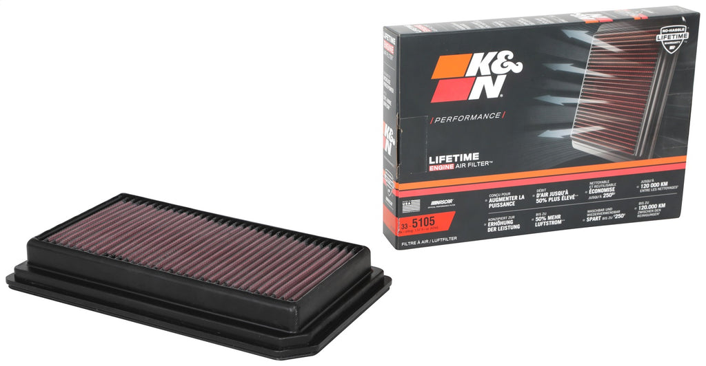 K&N Filters 33-5105 Air Filter Fits 20-25 CT4 CT5