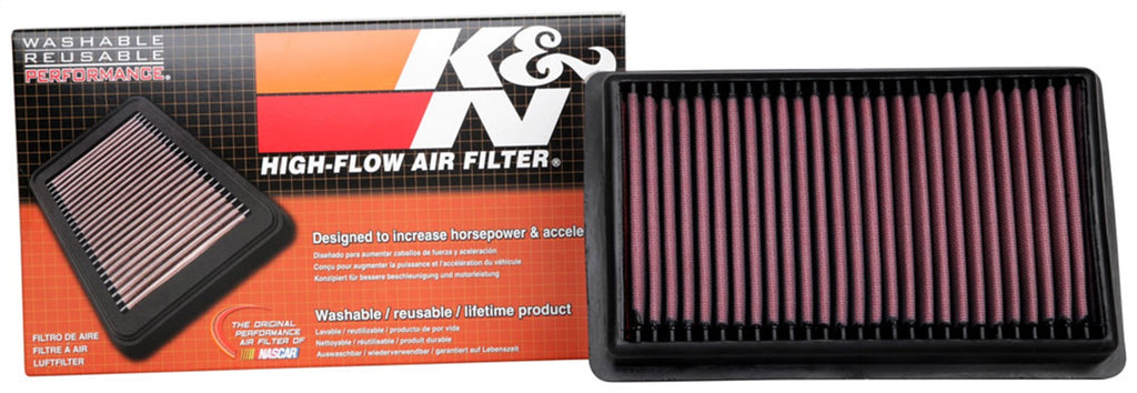 K&N Filters 33-5106 Air Filter Fits 20-23 Gladiator Wrangler (JL)