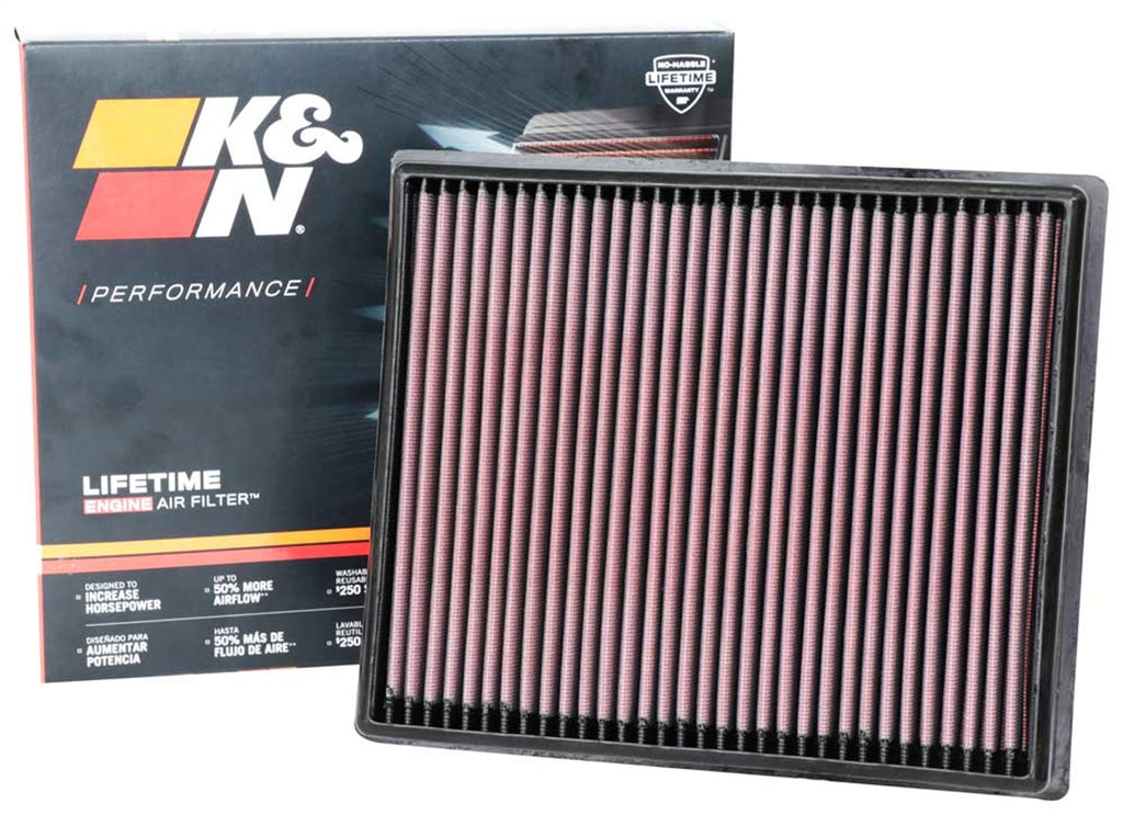 K&N Filters 33-5116 Air Filter Fits 20-25 Frontier