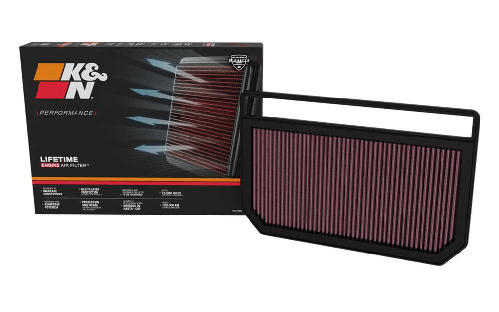 K&N Filters 33-5121 Air Filter Fits 21-24 Elantra