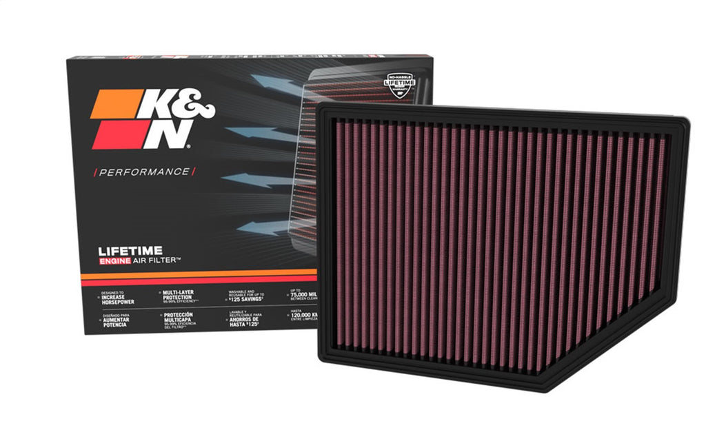 K&N Filters 33-5132 Air Filter Fits 22-24 Bronco Ranger