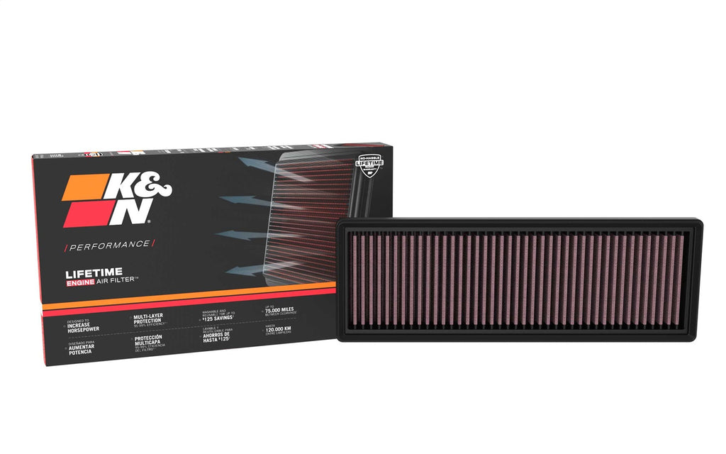 K&N Filters 33-5146 Air Filter Fits 24 Mustang