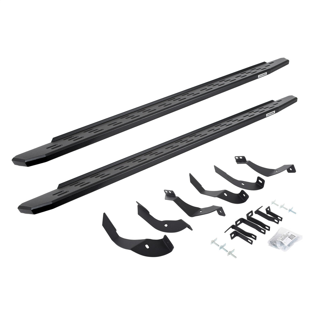 Go Rhino 69605187PC RB30 Running Boards w/Mounting Brackets