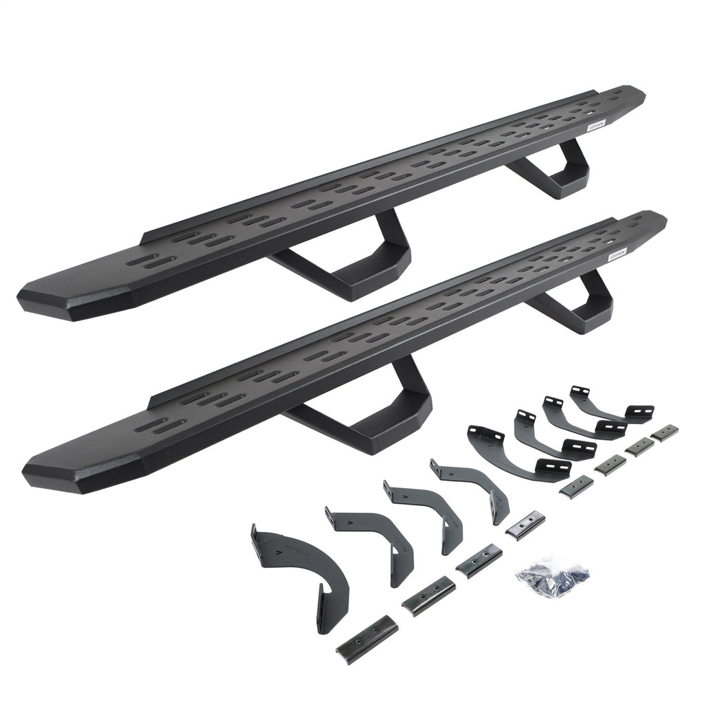 Go Rhino 6964358020PC RB30 Running Boards w/Mounting Brackets Fits 22-24 Tundra