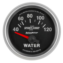 Load image into Gallery viewer, AutoMeter 3637-M Sport-Comp II Electric Water Temperature Gauge