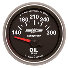 Load image into Gallery viewer, AutoMeter 3648 Sport-Comp II Electric Oil Temperature Gauge